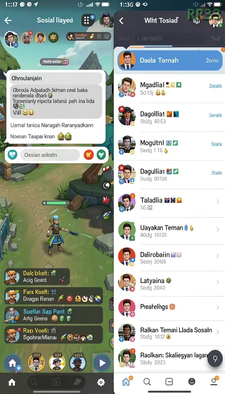Cuplikan layar KENCANA28 — aktivitas